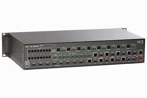 AVPro Edge AC-AXION-8 8 HDMI Input, 8 HDBaseT/HDMI Output Matrix Switcher with Dolby & DTS Downmixing Video Transmitters AVPro Edge