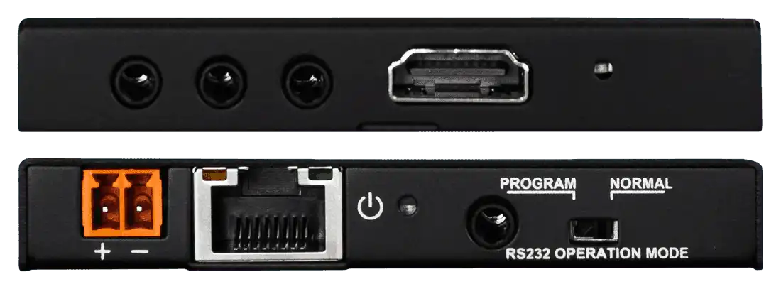 AVPro Edge AC-EX70-UHD-KIT Ultra Slim 4K HDMI via HDBaseT 70 Meter Extender with Bi-Directional Power Video Transmitters AVPro Edge