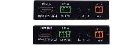 AVPro Edge AC-EXO-444-KIT 4K HDMI Extender via Optical Fiber; up to 2 Kilometers using Single Mode Fiber, up to 300 meters using Multimode fiber. Video Transmitters AVPro Edge