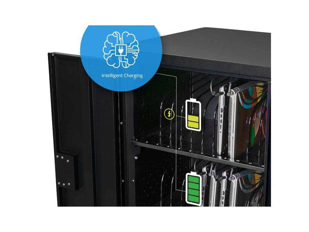 AVer CHRGE36C+ Information Avercharge E36C+ Charging Cart 36 Device Intel. Eco Charging Cart - CHRGE36C+ AV Cabinets AVer