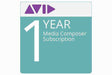 AVID Media Composer 1-Year Subscription NEW - 9938-30115-00 Video AVID