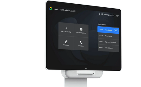 Avocor AVM-2770-NA Google Meet Series One Desk 27 Interactive Display Interactive Displays Avocor
