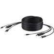 Belkin KVM Cable -TAA DP/USB/Aud SKVM CBL, DP M/M; USB A/B (6 ft) - F1D9019B06T Networking Belkin
