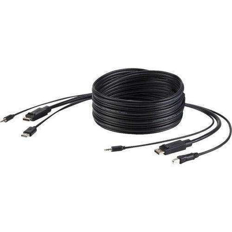 Belkin KVM Cable -TAA DP/USB/Aud SKVM CBL, DP M/M; USB A/B (6 ft) - F1D9019B06T Networking Belkin