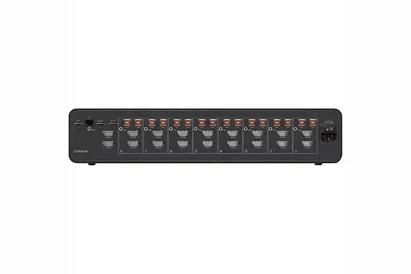 Belkin Universal 2nd Gen Secure KVM Switch, 8-Port Dual Head w/ CAC Networking Belkin
