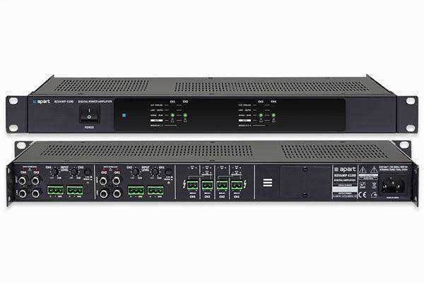 Biamp Commercial REVAMP4100 Quad Digital amplifier, convection cooled - 911.0655.900 Audio Amplifiers Biamp