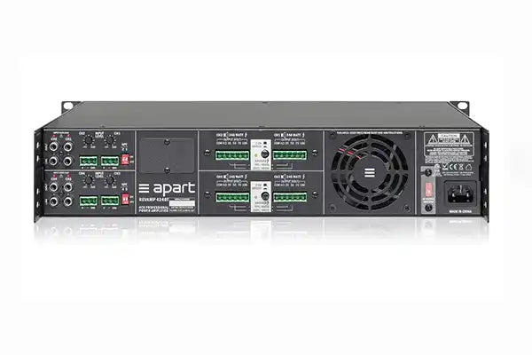 Biamp Commercial REVAMP4240T 4-channel 100V bridgeable digital power amplifier, 4 x 240W - 911.0657.900 Audio Amplifiers Biamp