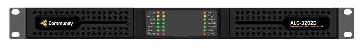 Biamp Community ALC-3202D 2 Channels x 3200W + DSP and Dante Amplified Loudspeaker Controller - 911.1352.900 Audio Amplifiers Biamp