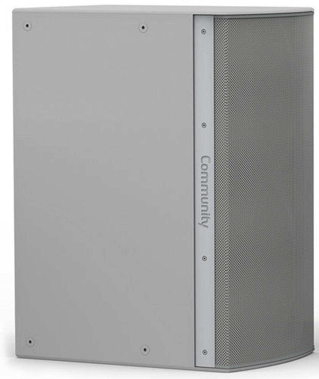 Biamp Community IS8-212WR High Power Dual 12-Inch Subwoofer (Weather-Resistant, Grey) Speakers Biamp