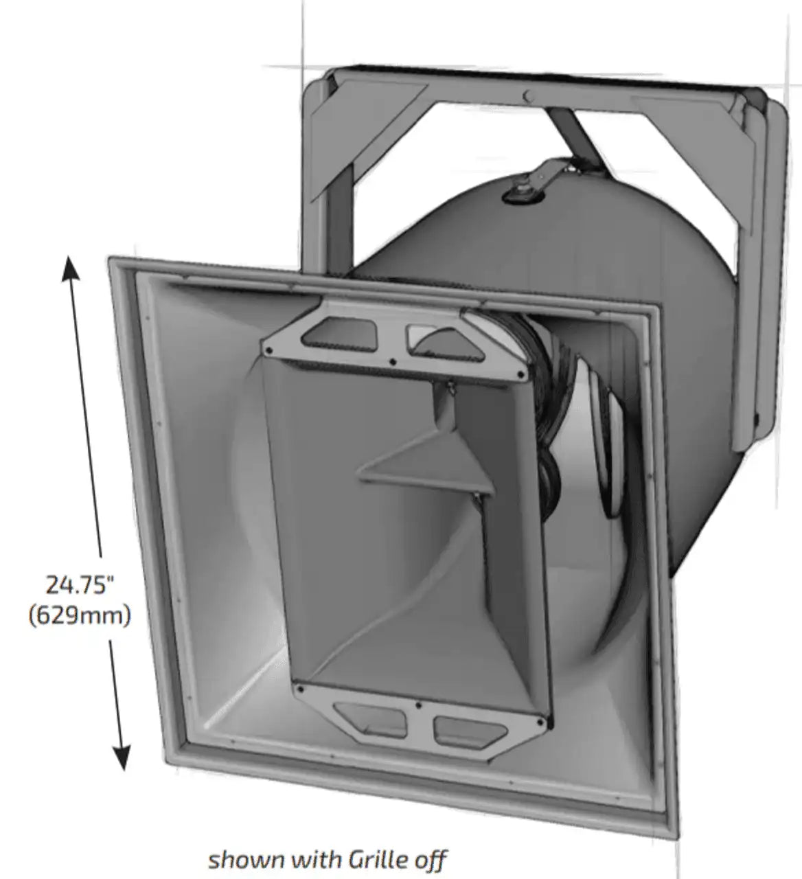 Biamp Community R2-77Z Full-Range 3-Way Dual 12-Inch High Output Horn Loaded 60 X 60 - 911.1281.900 Speakers Biamp