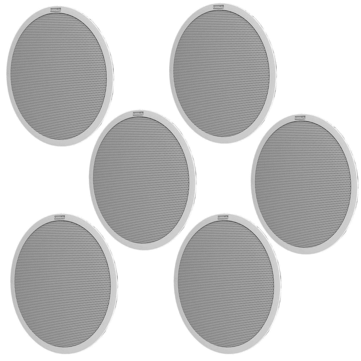 Biamp Desono D10-GRL-B6PK D10/D10SUB Grille Black (6 pack) - 911.0952.900 Speakers Biamp