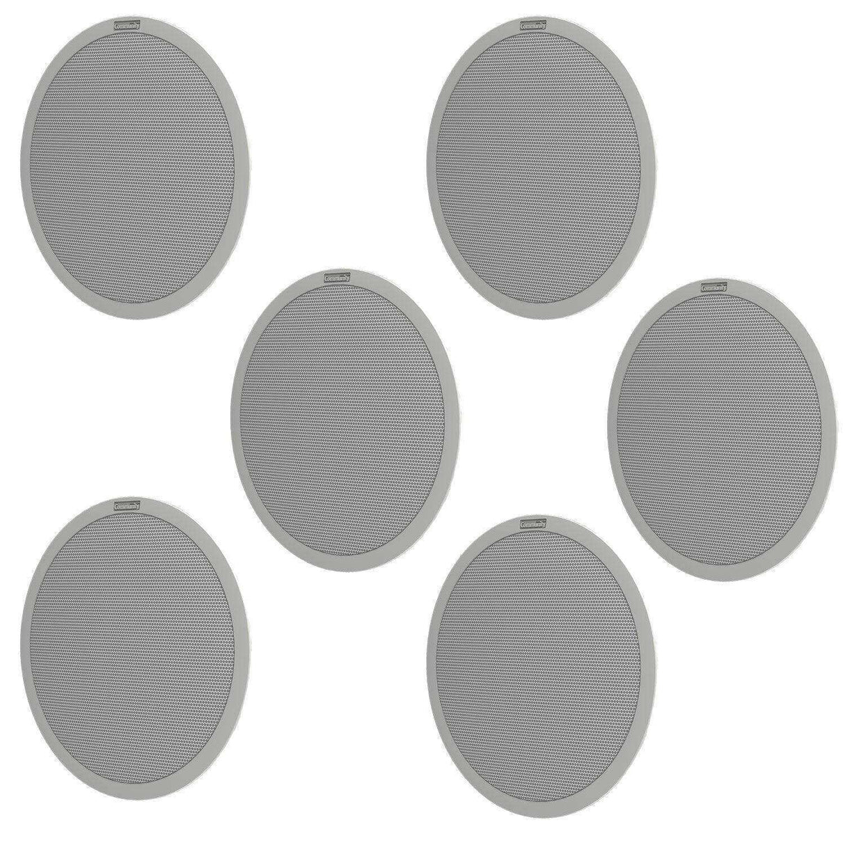 Biamp Desono D8-GRL-B6PK D8 Grille, Black (6 pack) - 911.0951.900 Speakers Biamp