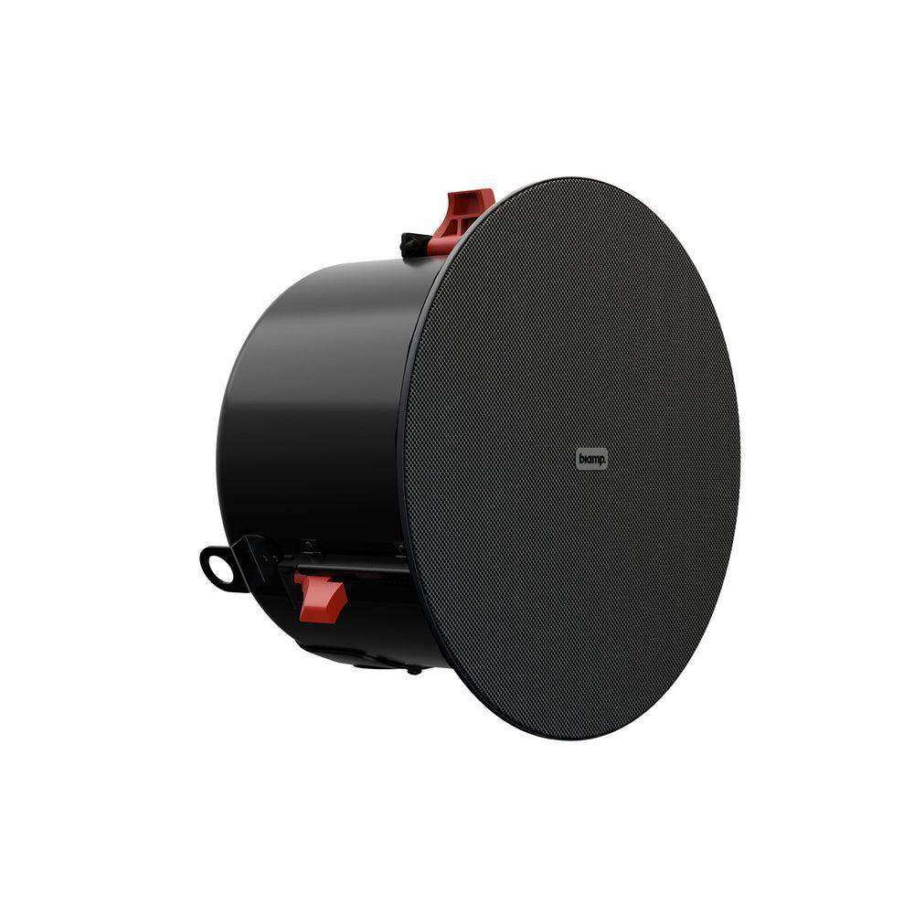 Biamp Desono DX-IC6 6.5” High Efficiency Coaxial In-Ceiling Loudspeaker w/ HF compression driver. 8 Ohm or 70V/100V operation (Pair, Black) - 910.0105.900 Speakers Biamp
