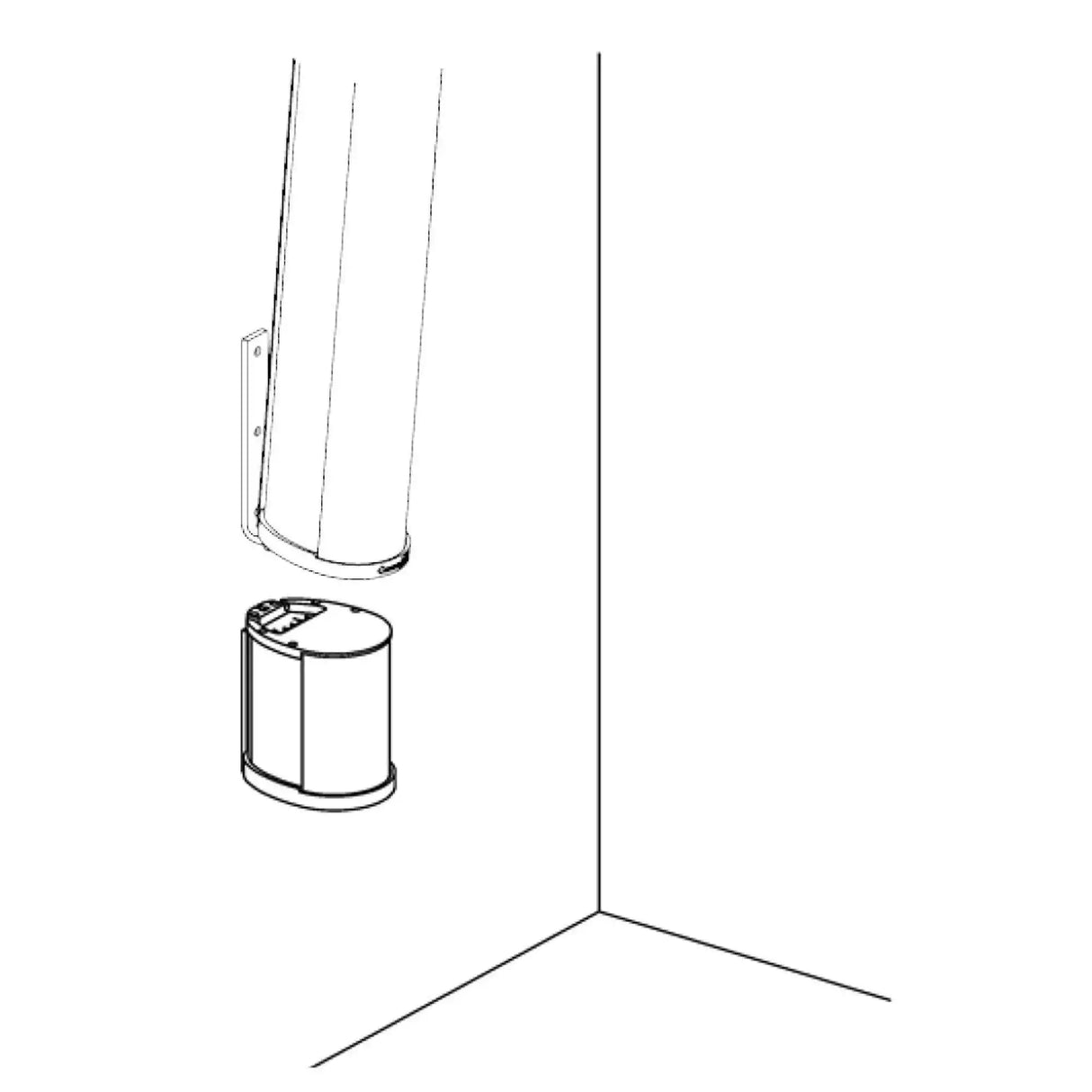 Biamp Desono ENTASYS 750 Watt External Autoformer (Black) - 911.1380.900 Speakers Biamp