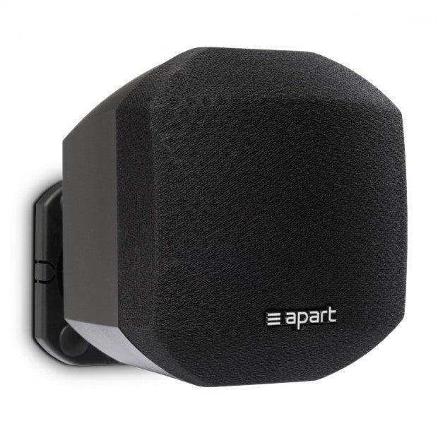 Biamp Desono MASK2 2.5" compact design surface mount loudspeaker, 8 ohms / 50 watts, wall bracket included (Pair, Black) - 911.0635.900 Speakers Biamp