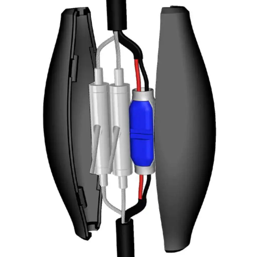 Biamp Desono MC-SK10 10-pack of inline splice kits (Black) - 911.0045.900 Speakers Biamp