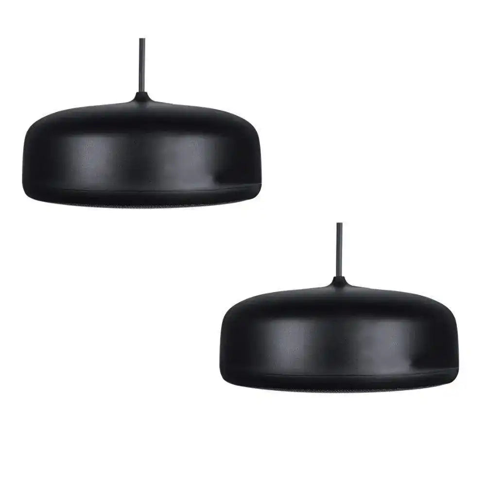 Biamp Desono P6-SM Pendant, Indoor/Outdoor 6.5" Coaxial Loudspeaker, Sunshine Profile (Pair, Black) - 911.0923.900 Speakers Biamp