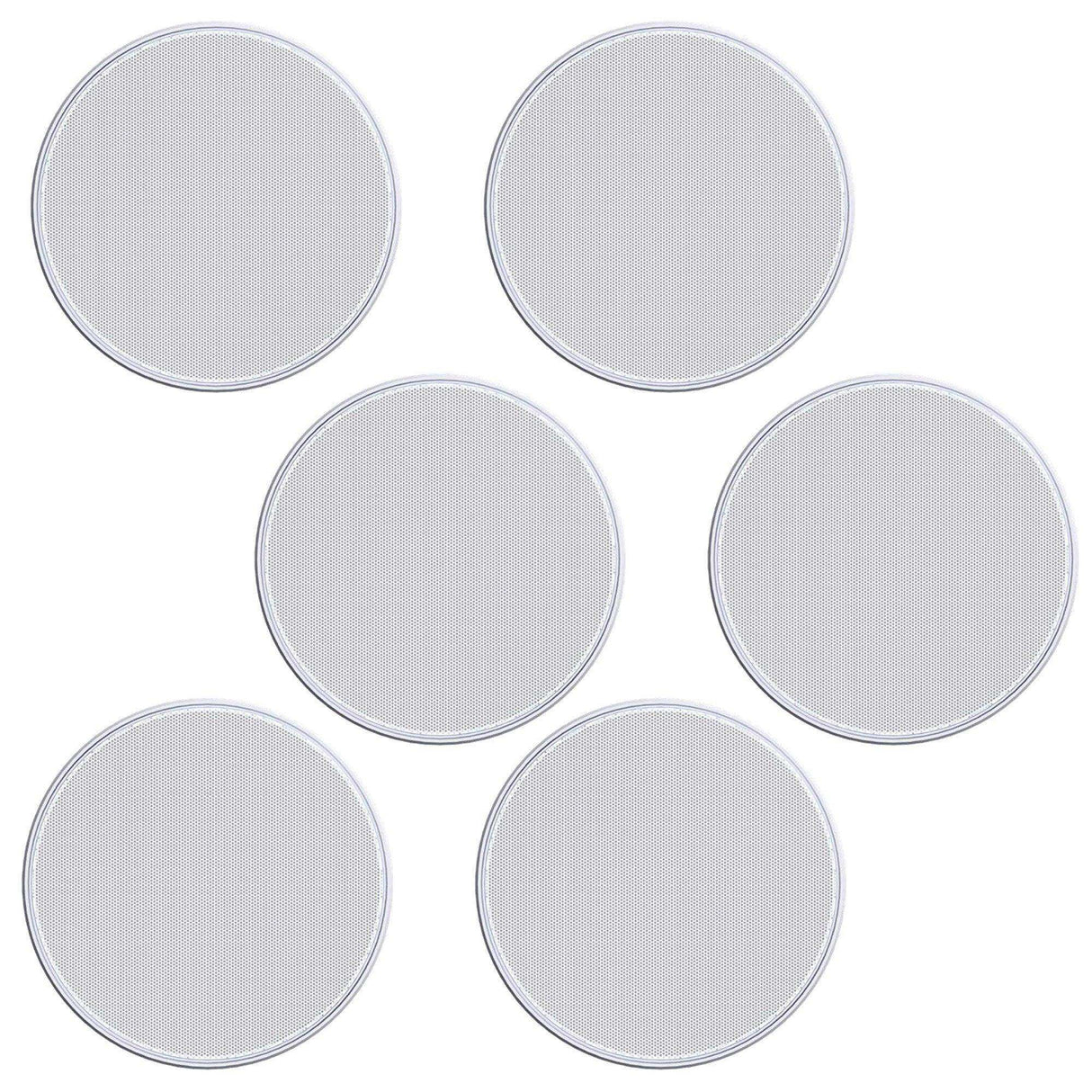 Biamp Desono SPA-GHH200 High Humidity Grille, White, 6-pack (CM60DTD, DX-IC4 & DX-IC4LP) - 909.0053.900 Speakers Biamp