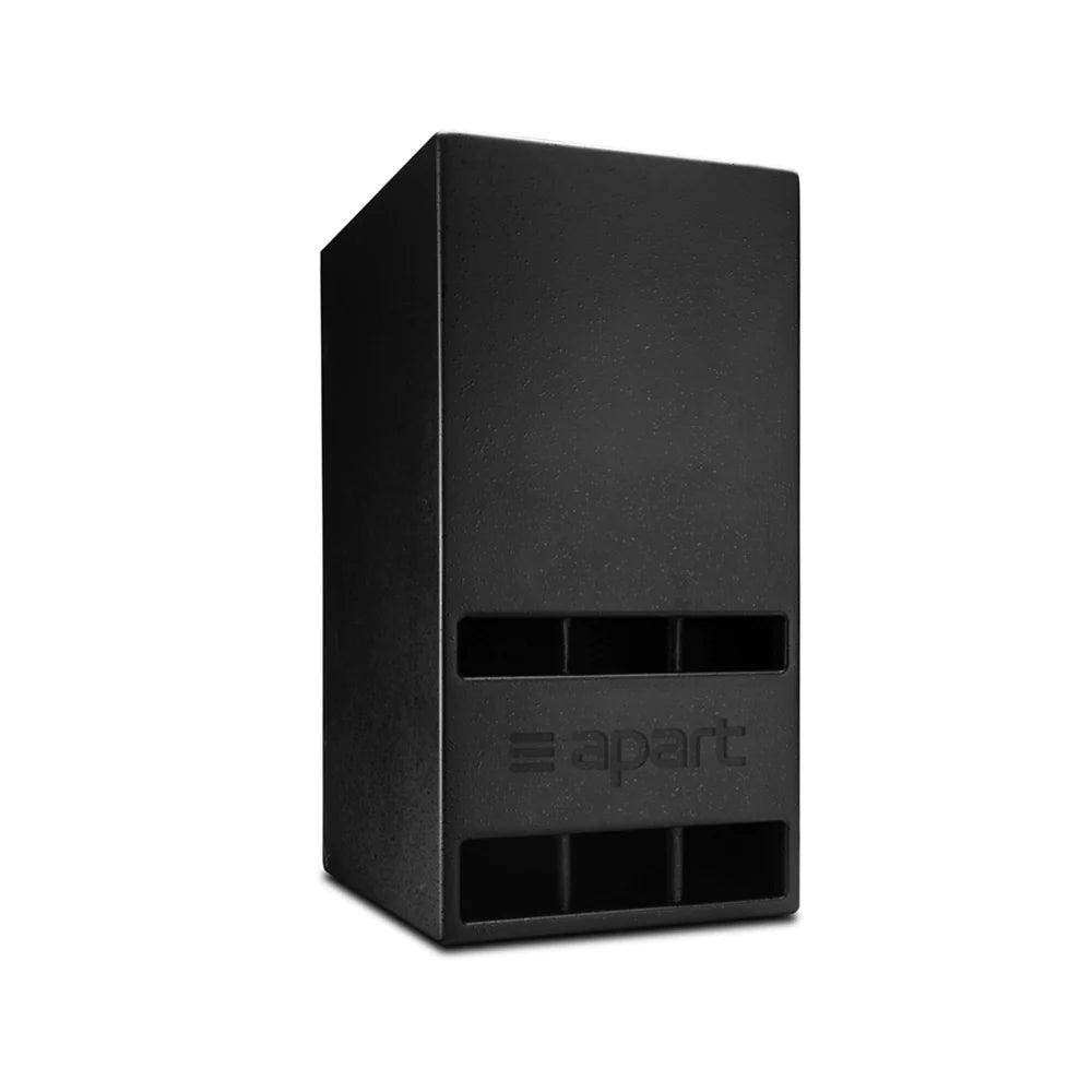 Biamp Desono SUB2400 Passive 2 x 10" subwoofer, 4 ohms or 16 ohms / 600 watts, plywood construction with structured paint, pole mount adaptor (Black) - 911.1493.900 Speakers Biamp