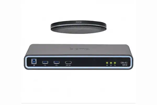 Biamp Devio SCR-20CX Ceiling Microphone Solution (Black mic) - 911.0512.900 Audio Conferencing Biamp