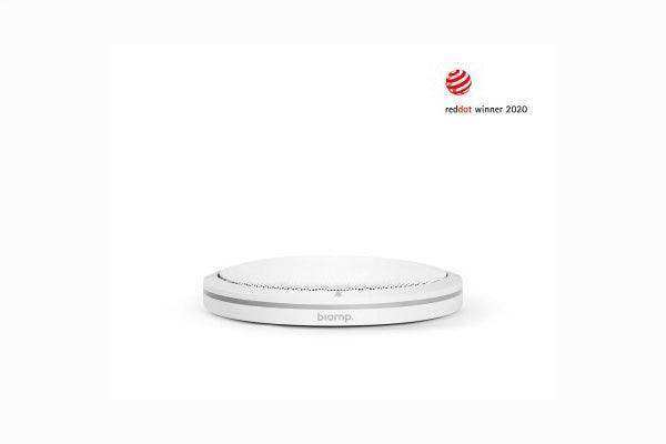 Biamp Parlé TTM-XEX Beamtracking Tabletop Microphone (White) - 911.0502.900 Audio Conferencing Biamp