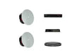Biamp Tesira MRB-M-X400-T Medium meeting room bundle with TesiraFORTÉ X 400 and black table microphone - 950.1806.900 Audio Conferencing Biamp