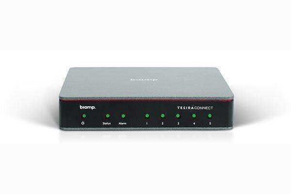 Biamp TesiraCONNECT TC-5D Room Connection Device with Dante - 911.0087.900 Audio Signal Processing Biamp