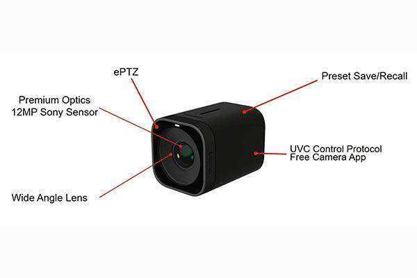 Biamp Vidi 250 4K Conferencing Camera - 910.0130.900 Video Conferencing Biamp