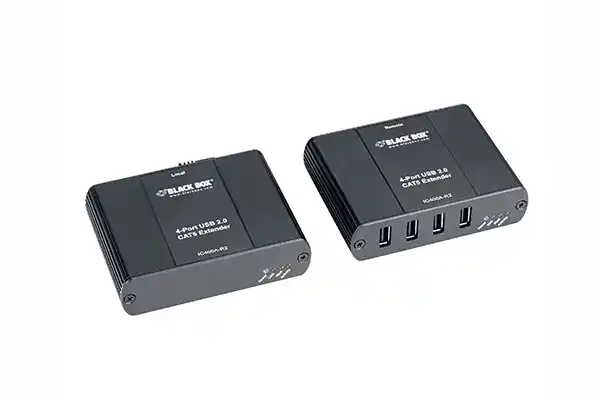 Black Box USB 2.0 Extender - CATx, 4-Port-IC400A-R2 Networking Black Box