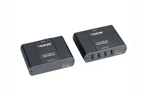 Black Box USB 2.0 Extender - CATx, 4-Port-IC400A-R2 Networking Black Box