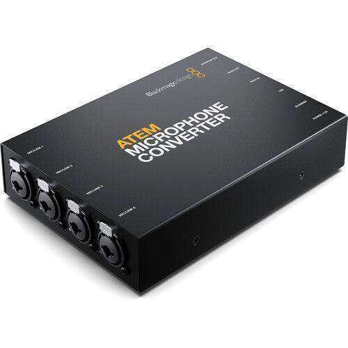 Blackmagic Design ATEM Microphone Converter - SWATEMTVSTDMC Audio Components Blackmagic Design