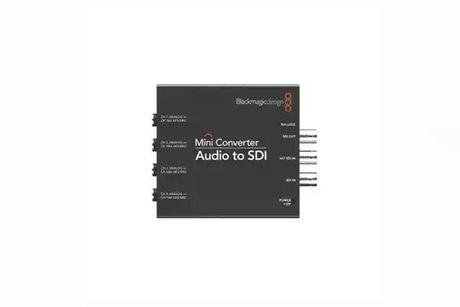 Blackmagic Design Audio to SDI Mini Converter - CONVMCAUDS2 Production Blackmagic Design