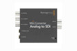 Blackmagic Design Mini Converter Analog to SDI - CONVMAAS2 Production Blackmagic Design