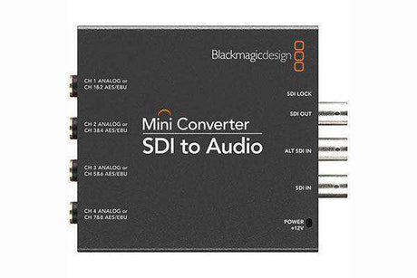 Blackmagic Design SDI to Audio Mini Converter - CONVMCSAUD Production Blackmagic Design
