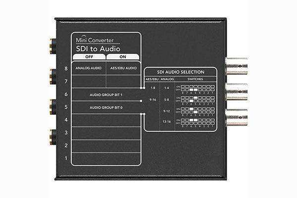 Blackmagic Design SDI to Audio Mini Converter - CONVMCSAUD Production Blackmagic Design
