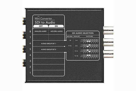 Blackmagic Design SDI to Audio Mini Converter - CONVMCSAUD Production Blackmagic Design