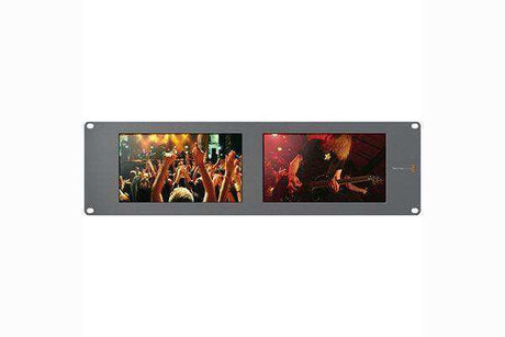 Blackmagic Design SmartView Duo Rackmountable Dual 8" LCD Monitors - HDL-SMTVDUO2 Production Blackmagic Design
