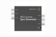 Blackmagic Design Sync Generator - CONVMSYNC Production Blackmagic Design