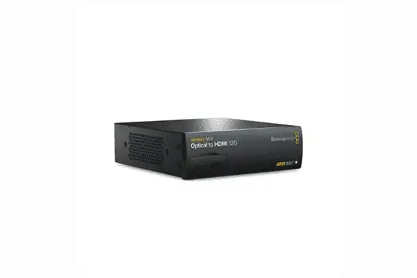 Blackmagic Design Teranex Mini Optical to HDMI 12G Converter - CONVNTRM/MA/OPTH Production Blackmagic Design