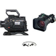 Blackmagic Design URSA Broadcast G2 with Fujinon XA20sX8.5BERM-K3 and MS-01 Semi Servo Rear Control Accessory Kit CINEURSAMWC6KG2-XA20sX8.5BERM-kit Production Blackmagic Design