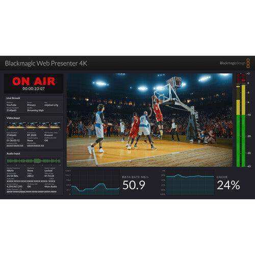 Blackmagic Design Web Presenter 4K-BDLKWEBPTR4K Production Blackmagic Design