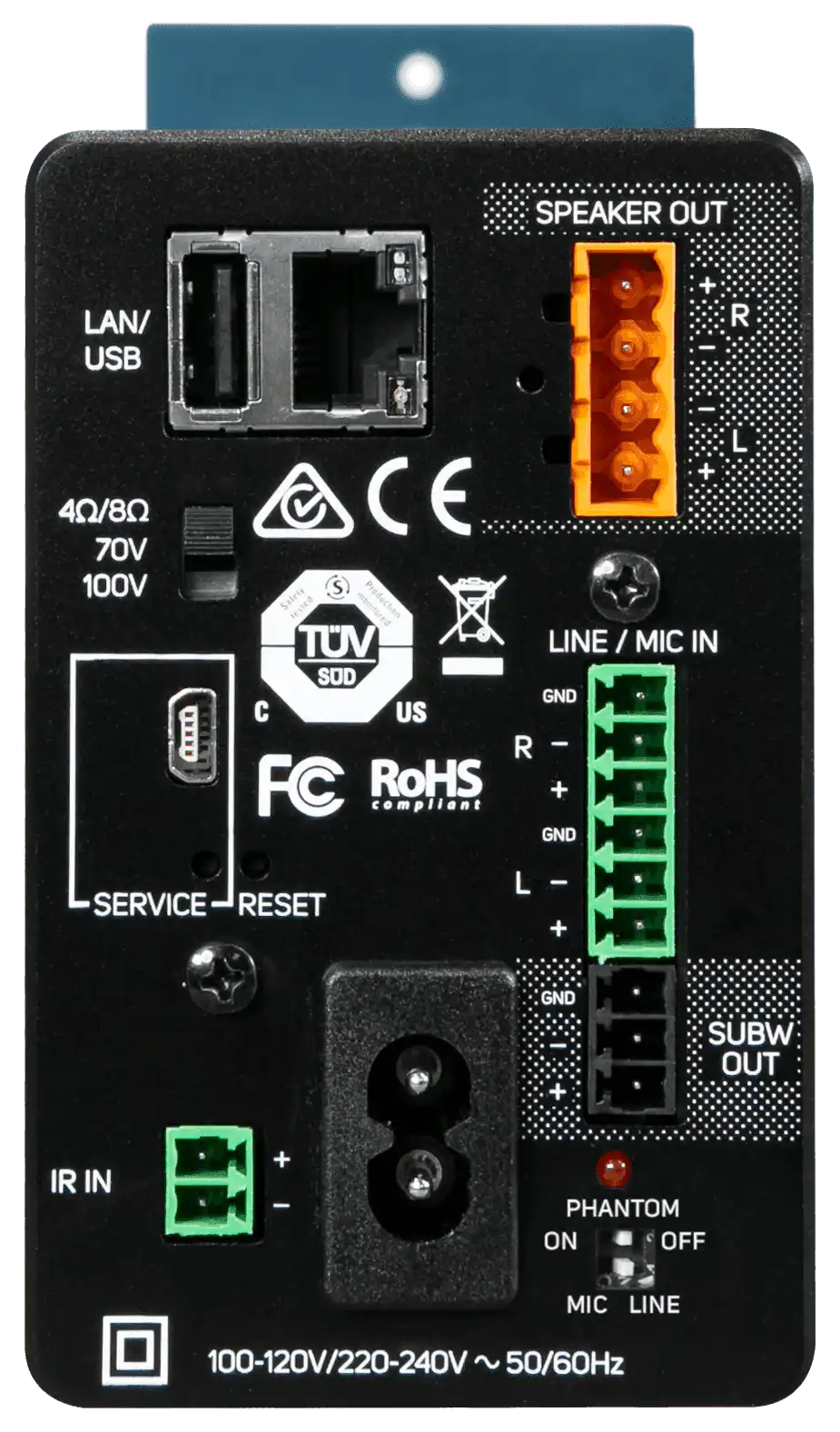 Bluesound B170S Networked Streaming Stereo Amplifier Audio Amplifiers Bluesound Professional