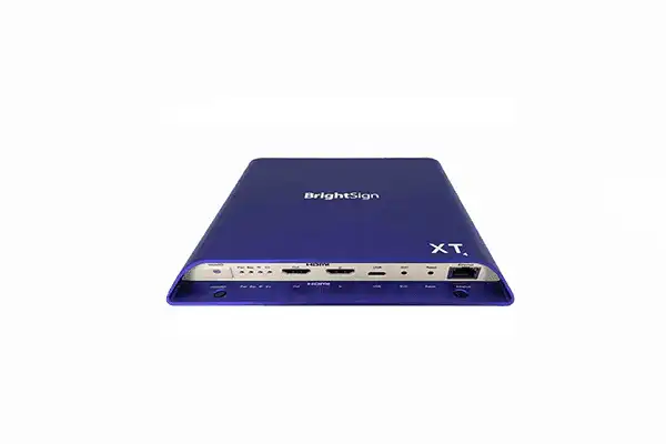 Brightsign- XT1144-T TAA COMPLIANT 4K Enterprise HTML5 media player PoE+ for U.S. Federal Government Digital Signage BrightSign