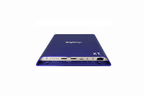 Brightsign- XT1144-T TAA COMPLIANT 4K Enterprise HTML5 media player PoE+ for U.S. Federal Government - Creation Networks