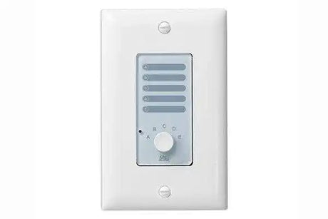 BSS Analog Controller with 5 Sources (White - US) - BSSAC5S-WHT-V Audio Signal Processing BSS Audio