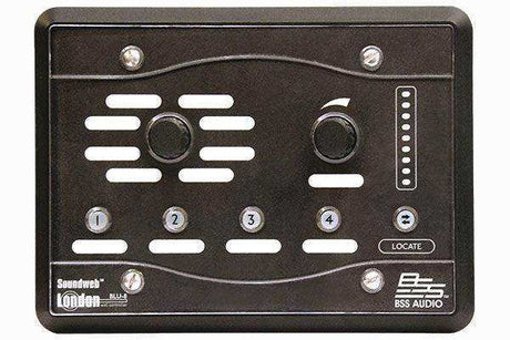 BSS BLU-8v2BLK Programmable Zone Controller - BSSBLU8V2-BLK-M Audio Signal Processing BSS Audio
