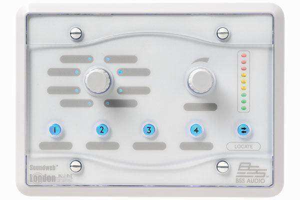 BSS BLU-8v2BLK Programmable Zone Controller - BSSBLU8V2-WHT-M Audio Signal Processing BSS Audio
