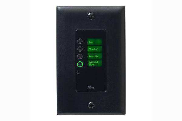 BSS EC-4B-BLK-US Ethernet Controller with 4 Buttons (Black - US) - BSSEC4B-BLK-M Audio Signal Processing BSS Audio