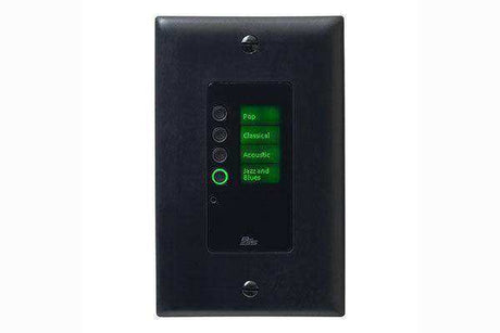 BSS EC-4B-BLK-US Ethernet Controller with 4 Buttons (Black - US) - BSSEC4B-BLK-M Audio Signal Processing BSS Audio