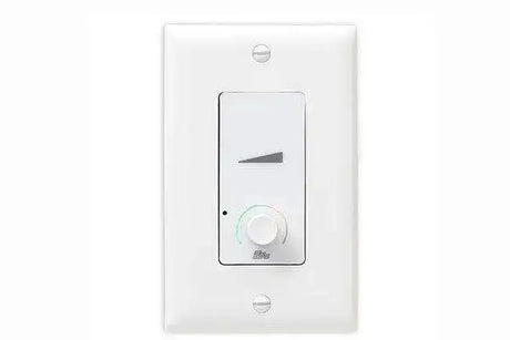 BSS EC-V-WHT-US Ethernet Controller with Volume (White - US) - BSSECV-WHT-M Audio Signal Processing BSS Audio